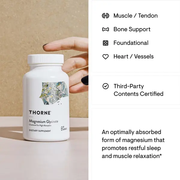 Thorne Magnesium Glycinate Capsules
